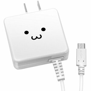 エレコム USB コンセント 充電器 1A micro-Bケーブル 1.5m その他仕様 ホワ(中古品)