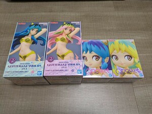 うる星やつら フィギュア セット Gl GLITTER＆GLAMOROUS LUM Ⅱ 全2種 Q posket LUM Ⅲ 全2種 ラムちゃん