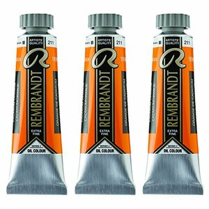 ターレンス 油絵具 レンブラント カドミウムオレンジ T0103-211-2 15ｍｌ(5(未使用品)　(shin