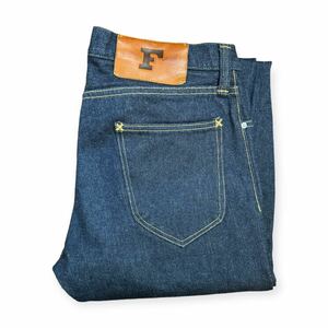  極美品 濃紺 限定モデル 完売品 FULLCOUNT 1107 30周年記念 Cowboy Jeans WW2大戦モデル デニムパンツ W30