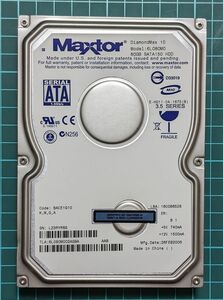 【送料無料】 短使用品 Maxtor DiamondMax 10 6L080M0 80GB 3.5インチ/SATA/7200rpm 002