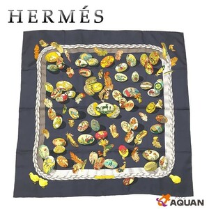HERMES エルメス カレ90 スカーフ COUVEE D