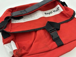 107551 コンディションA ヴィンテージ　英国 「ROYAL MAIL」　ロイヤルメール メッセンジャーバッグ　ホワイトリフレクター 