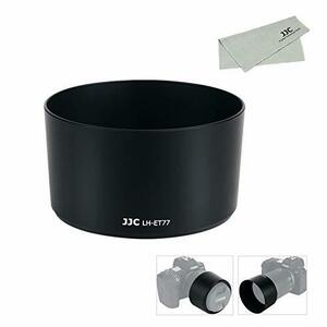 JJC ET-77 可逆式 レンズフード Canon RF 85mm F2 Macro IS STM レンズ 用 キヤノン EOS R5 R6