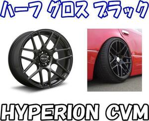 新品 20インチSET HYPERION CVM 8.5J+35 245/40R20 ハリアー [4本セット] [ハイペリオン] [ブラック] [MLJ]