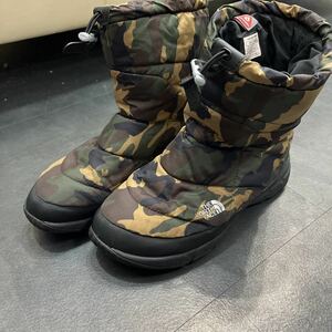 THE NORTH FACE ザノースフェイス ヌプシブーティー防水ウォータープルーフNF51580カモフラ迷彩28㎝　迷彩　ブーツヌプシー