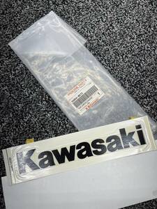 カワサキ KLX125 純正 未使用 マーク,シュラウド 56054-0573　NO.0661