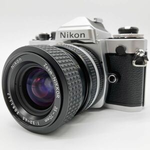 ■Ai-S NIKKOR 35-70mm F3.3-4.5レンズキットの極上品 Nikon ニコン FE2 シルバー