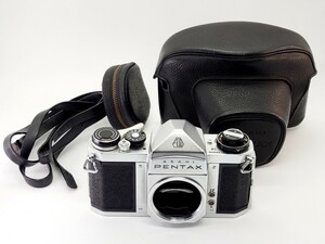 【ジャンク品】ASAHI PENTAX SV アサヒ ペンタックス ボディ ケース付き