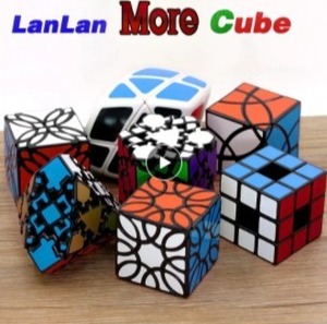 【12】ランランランパズル-幾何学的な形をしたキューブ