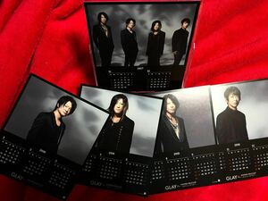 GLAY [WINTER DELICS.EP～あなたといきてゆく～]会場予約特典卓上カレンダー新品!!