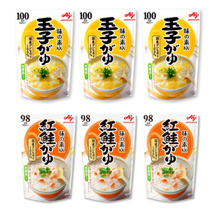 ■味の素KK おかゆ　玉子がゆ(250g) x3　鮭がゆ(250g) x3　■お粥