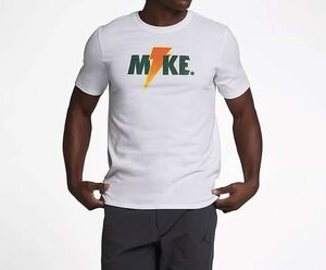 USA限定 レアサイズ 【3XL】 NIKE ナイキ Jordan ジョーダン ゲータレード コラボ Like Mike ライトニング Tシャツ 白 ホワイト USA正規品