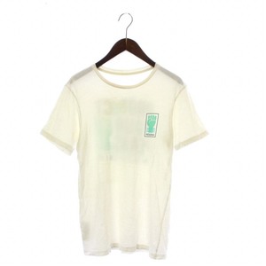 パタゴニア Patagonia 19FW Tシャツ カットソー 半袖 クルーネック ロゴ XS 白 ホワイト /XZ ■GY30 メンズ