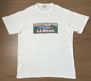 L.L.Bean エルエルビーン champion チャンピオン 半袖 Tシャツ メンズ L USA製 ビンテージ　