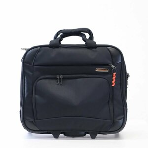 サムソナイト 2輪 ビジネストロリー キャリーバッグ ブラック 機内持ち込み スーツケース トランクケース Samsonite★820h02