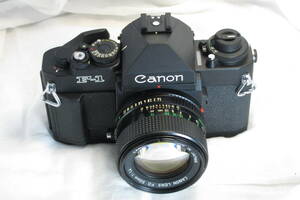 外観美品 Canon New F-1 New FD 50mm 1:1.4 キャノン マニュアルカメラ