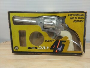 当時物　レトロ　トイガン　ジャンク　コンドル　コルト45　おもちゃ　玩具　CONDOR　6-SHOOTER　ヴィンテージ　日本製　マスダヤ