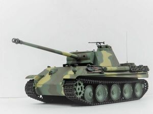 ☆塗装済み完成品戦車ラジコン☆ Heng Long 2.4GHz 1/16 戦車ラジコン パンサーG 3879-1 【赤外線バトルシステム付 対戦可能 Ver.7.0】