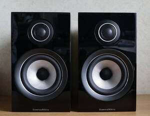 ★美品★ B&W Bowers & Wilkins 707 S2 ブックシェルフ型スピーカー ( ピアノ・ブラック)ハイレゾ対応