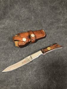 AL-MAR SEKI-JAPAN （Grand Wood　グランドウッド）ナイフ ハンティングナイフ 小型ナイフ アウトドアナイフ 希少品