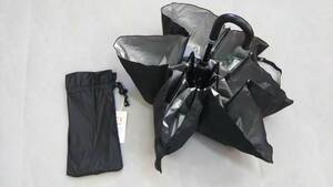 晴雨兼用傘　雨傘　日傘　折りたたみ傘　表ブラック裏シルバー　新品