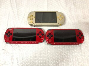 k086□ 【ジャンク】 SONY PSP-1000 1台＆PSP-3000 2台 本体3台セット ジャンク 部品取り