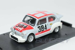 【アウトレット】ブルム 1/43 フィアット アバルト 1000 1971 BRUMM FIAT ABARTH 1000 TRENTO BONDONE R431