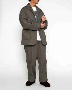 未使用 コロナ セットアップ THE CORONA UTILITY SLACKS WORK COAT エンジニアードガーメンツ