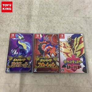 1円〜 Nintendo Switch ソフト ポケットモンスター バイオレット スカーレット 他