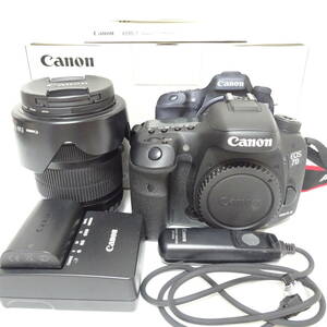キャノン EOS 7D MarkⅡ デジタル一眼カメラ 18-135mm 1:3.5-5.6 レンズ Canon 動作未確認 ジャンク品 80サイズ発送 KK-2612088-184-mrrz