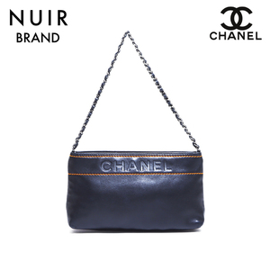 【先着50名限定!! 今スグ使える3つのクーポンを緊急配布中!!】 シャネル CHANEL ハンドバッグ CHANEL チェンポーチ 9番台 ブラック