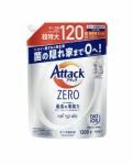 アタックZERO ゼロ 1個 洗濯用洗剤 (つめかえ用 超特大 120回分 1200g)