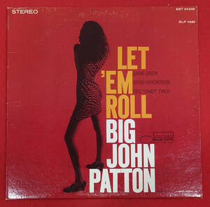 極美盤! US BLUE NOTE BST 84239 オリジナル LET ’EM ROLL / John Patton NYC/RVG/EAR