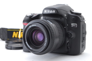 Nikon ニコン D80 レンズキット 新品SD32GB付き iPhone転送 ショット数5273回