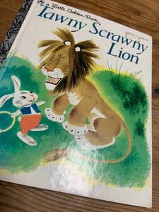 a Little Golden Book■Tawny Scrawny Lion■ヴィンテージ絵本