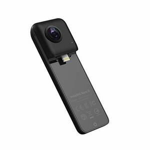 Insta360 NanoS 360 VRカメラ, 4K解像度 20MP写真 対応機種iPhone 6/7/8/X シリーズ, iOS 9.0以上(中古品)　(shin