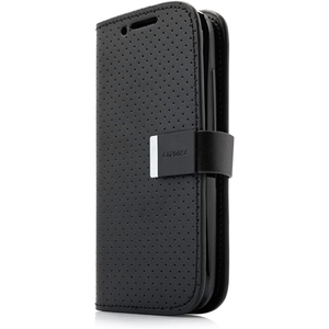即決・送料込)【スタンド機能付き手帳型ケース】CAPDASE HTC One S Z520e Folder Case Sider Polka Black/Black