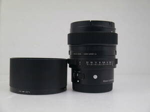 シグマ 65mm F2 DG DN Contemporary ソニーE 美品 スピード発送