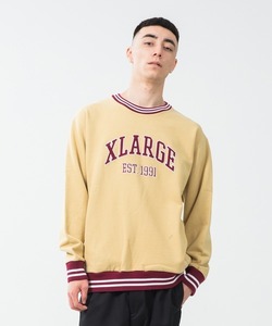 「XLARGE」 スウェットカットソー L ベージュ メンズ