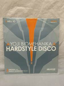 ◎N487◎LP レコード YOJI BIOMEHANIKA ヨージ・ビオメハニカ/HARDSTYLE DISCO/UK盤
