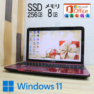 ★中古PC 高性能i5！新品SSD256GB メモリ8GB★T552 Core i5-3210M Webカメラ Win11 MS Office2019 Home&Business 中古品 ノートPC★P70975