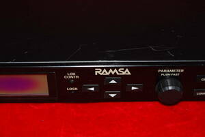 RAMSA　WZ-DE45　パナソニック　ラムサ　高性能　高音質DAコンバーター　デジタルマルチイコライザー機能付き（管理NO.493)