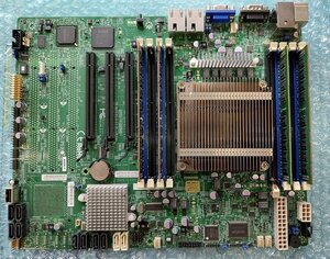 ●[BIOS確認済] SUPER MICRO製 サーバ用マザーボード X9SRi-F LGA2011 Xeon E5対応 [2GB*4 Memory装着済 / 1Uヒートシンク付]