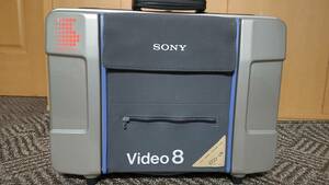 92★美品★ソニー SONY video8 8ミリビデオカメラ CCD-V8用ハードケース アタッシュケース 1個