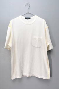 COMME des GARCONS HOMME ポケットTシャツ コムデギャルソン/半袖Tシャツ/ホワイト/L