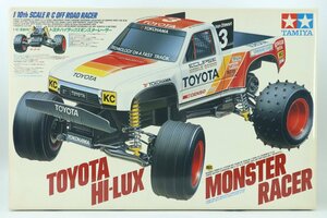 ●１円～【未組立】 TAMIYA/タミヤ ＊ 1/10 電動RC/ラジコン トヨタ・ハイラックス モンスターレーサー [58086] ◎ #6072