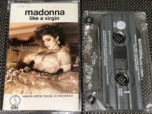 Madonna / Like A Virgin 輸入カセットテープ