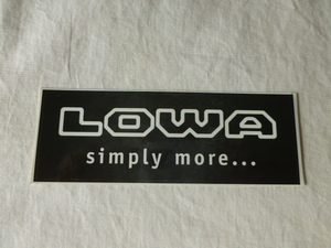LOWA ステッカー LOWA simply more ... ローバーLOWA Lowa lowa Lowa simply more ... ドイツ