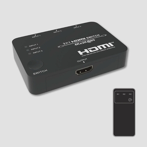 送料無料★切替器 3入力1出力 4K 60Hz HDR10 18Gbps HDCP2.2 HDMI セレクター (切替器)